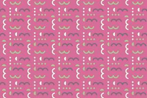 abstract geometric shape seamless pattern vector