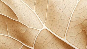 Close up texture leaf structure macro photography, abstract texture, Generative AI illustration photo