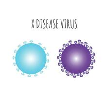 Conceptual Biomedical Illustration Of The Herpes Simple X Dieses Virus vector