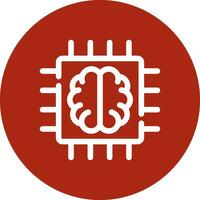 Super Brain Creative Icon Design vector