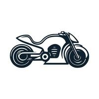 la carretera motocicleta, motor deporte logo vector