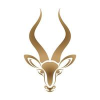 antelope logo vector illustrations design icon logo