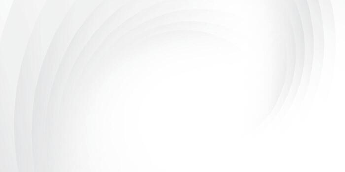 Abstract white and gray color background with geometric round shape. Vector illustration.