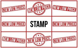 New Low Price stamp red rubber stamp on white background. New Low Price stamp sign. New Low Price stamp. vector