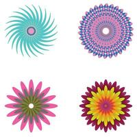 mandala design vector with white background