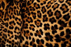 leopardo textura. generar ai foto