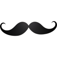 bigode papel arte. ai generativo png