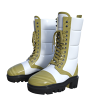 Fashion boots isolated 3d png