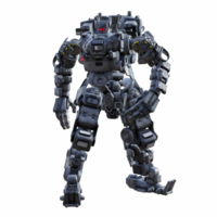 Roboter isoliert 3d png