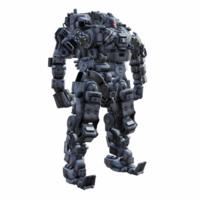 Roboter isoliert 3d png