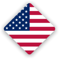 American Flag, US Flag, USA Flag. Format PNG