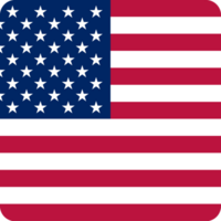 amerikanisch Flagge, uns Flagge, USA Flagge. Format png