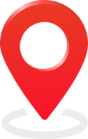 Red Location Icon Symbol png