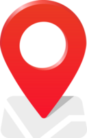 Red Location Icon Symbol png