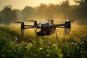 drone for agriculture spraying smart farming innovation photo