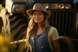 a farmer women agricultural life photo