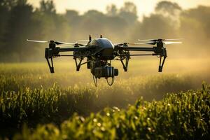 drone for agriculture spraying smart farming innovation photo