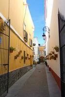 Sanlucar de Barrameda, a pretty village on the coast of Cadiz in southern Spain in the region of Andalusia. photo