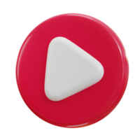 3d video player icon png