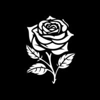 Rose - High Quality Vector Logo - Vector illustration ideal for T-shirt graphic