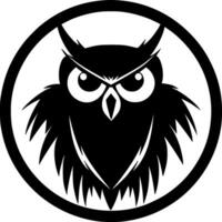 Owl - High Quality Vector Logo - Vector illustration ideal for T-shirt graphic