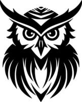 Owl - High Quality Vector Logo - Vector illustration ideal for T-shirt graphic