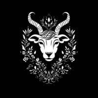 Goat - High Quality Vector Logo - Vector illustration ideal for T-shirt graphic