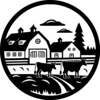 Farm - High Quality Vector Logo - Vector illustration ideal for T-shirt graphic