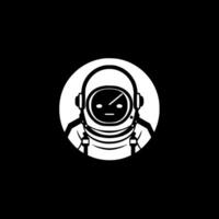 Astronaut, Minimalist and Simple Silhouette - Vector illustration