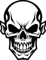 Skull - High Quality Vector Logo - Vector illustration ideal for T-shirt graphic