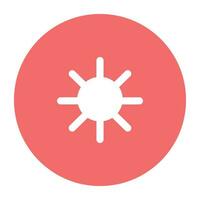 Pack of Snowflakes Flat Icon vector