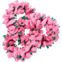 abstrakt Rosa und Grün Knoten png