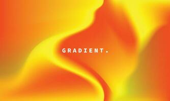Colorful, wavy, and fluid gradient mesh background template copy space. Dynamic and liquid color gradation backdrop. Suitable for poster, banner, presentation, magazine, or leaflet. vector
