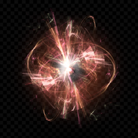 energy explosion light effect psd