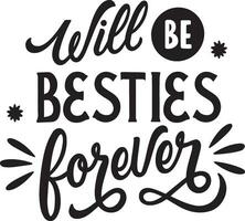black lettering sticker vector design