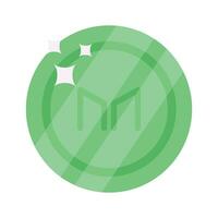 Well designed icon of Maker coin, cryptocurrency coin vector design