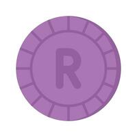 Well designed icon of ripple coin, cryptocurrency coin vector design
