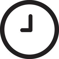 reloj icono en tendencias plano estilo aislado en antecedentes. reloj icono página símbolo para tu web sitio diseño reloj icono logo, aplicación, ui vector ilustración reloj icono, eps10, diseño.