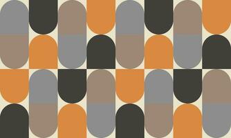 Vintage retro geometric pattern background vector