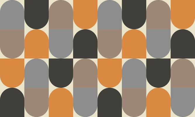 Vintage retro geometric pattern background