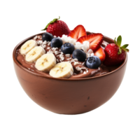 Acai bowl Similar to a smoothie bowl, but with acai berries png