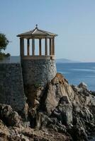 Camino de Ronda on the Catalan Costa Brava, S'agaro, Spain photo