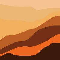 Desert background design vector