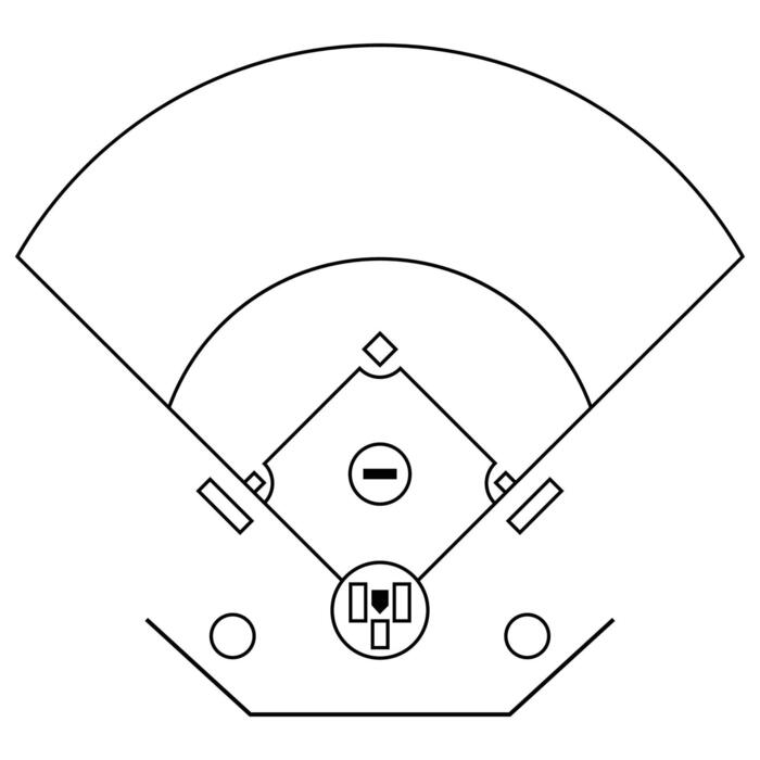 Baseball Field Outline Vector Art Icons and Graphics for Free Download Baseball Field Outline Vector Art Icons and Graphics for Free Download