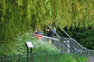 Most Beautiful Image of People at Wardown Public Park of Luton city, England United Kingdom, UK. May 25th, 2023 photo