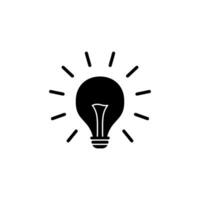 bulb icon vector design templates