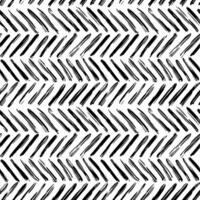 Aesthetic Contemporary printable seamless pattern with abstract line, dot, shape brush stroke in black and white colors. Boho background in minimalist style vector Illustration for wallpaper fabric
