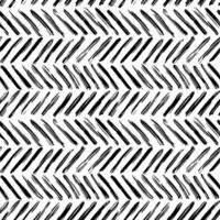 Aesthetic Contemporary printable seamless pattern with abstract line, dot, shape brush stroke in black and white colors. Boho background in minimalist style vector Illustration for wallpaper fabric