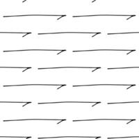 Seamless pattern with doodle arrows vector