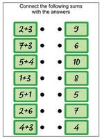 Counting Game for Preschool Children. Count and write the result. Activity books children. Count how many numbers and write the result. Math for kids vector